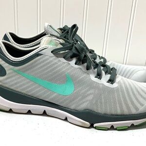 Nike Women’s Teal and Gray Athletic Shoes